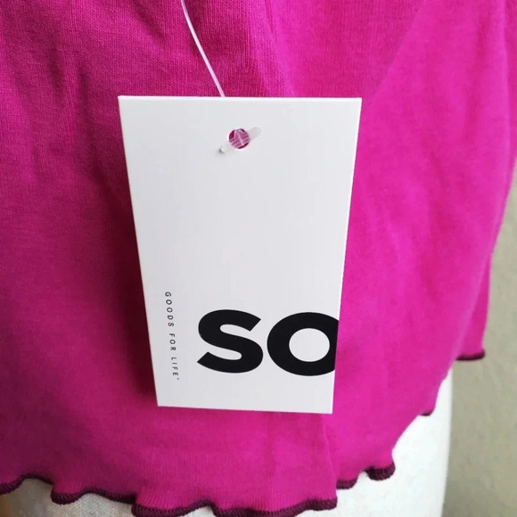 SO | Short Sleeve Seamed Tee in Orchid sz 2X - Picture 4 of 9